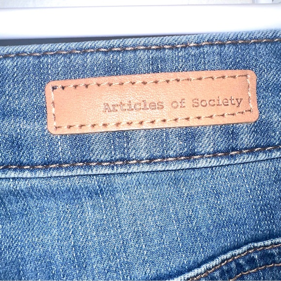 Articles of Society Jeans High Rise Cropped Flare Size 29 NWT - Picture 9 of 16